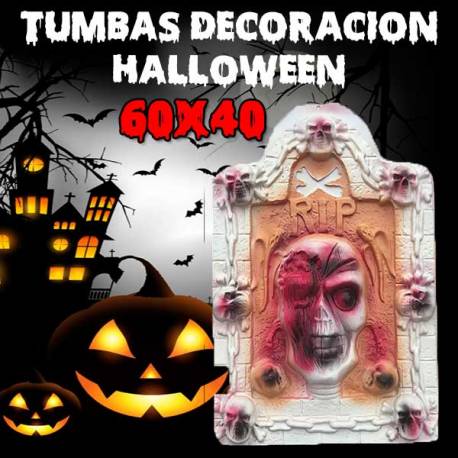 tumba decoración fiesta halloween